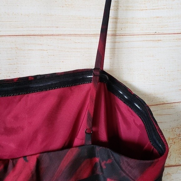 BCBGMAXAZRIA 100% Silk Strappy Bubble Dress - Picture 8 of 12